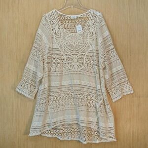 Cato Cream Lace Blouse